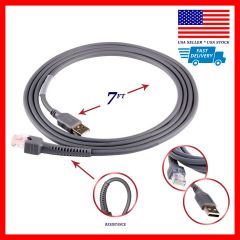 ✅ USB cable for Symbol Motorola Barcode Scanner 7FT 2M ✅ Fast Shipping