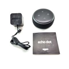 Amazon Echo Dot Smart Speaker with Alexa Voice Control 3rd Gen Black
