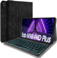 Lenovo Tab M10 Plus Keyboard Case 10.3 inch Backlit TB-X606F Detachable Wireless