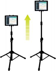 StarTech.com Adjustable Tablet Tripod Stand - Mount - 6.5 to 7.8" W. Tablets