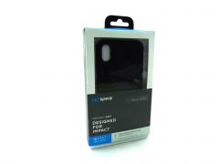Speck Products Presidio Grip iPhone XS Max Case, Black/Black