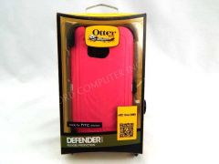 OtterBox Defender Series for The all new HTC One- Neon Rose 100% Genuine