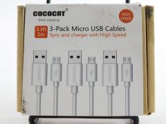 Micro USB Cable, COCOCAT Premium Micro USB Charging Cable High Speed USB 2.0
