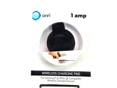 Onn 1 AMP Wireless Charging Pad for Samsung & Other Qi-Compatible Wireless