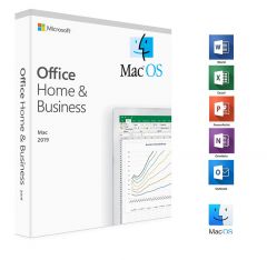 Microsoft Office Home and Business 2019, 1 Device, MAC - 1 User Key Card