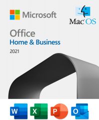 Microsoft Office Home And Business 2021, 1 Device, MAC - 1 User Key Card