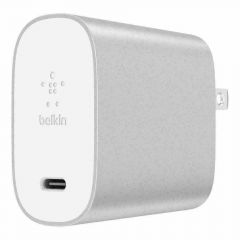 Belkin Charge 27W USB-C Home Charger - 27 W Output (F7U060dq-SLV)