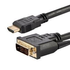 StarTech.com 6ft HDMI to DVI D Adapter Cable - Bi-Directional (HDMIDVIMM6) Black
