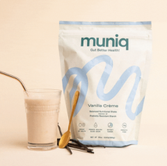 Muniq Resistant Starch Shake boost metabolism - Vanilla 14 Serving