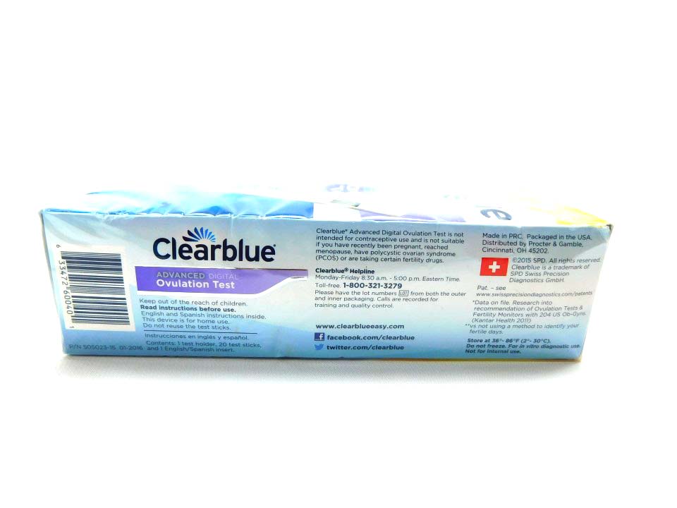 clearblue advanced digital ovulation test