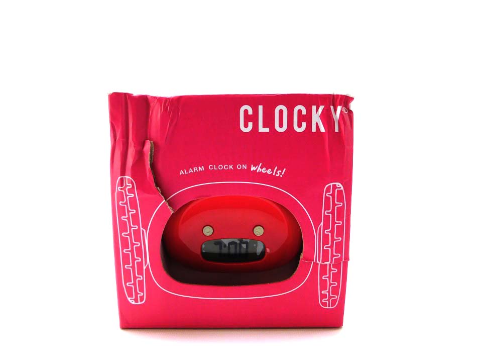 Clocky, the Original Runaway Alarm Clock On Wheels ...