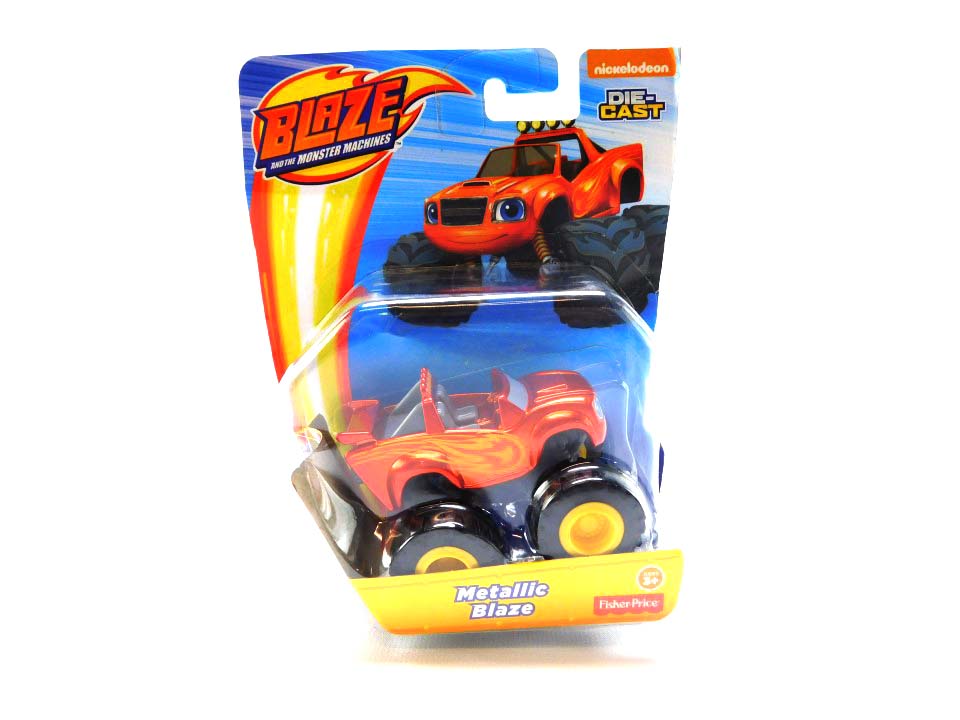 Fisher Price Blaze & the Monster Machines Metallic Blaze Diecast Car ...