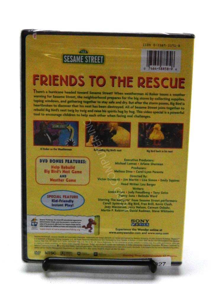 Sesame Street - Friends to the Rescue (DVD Disc) | eBay